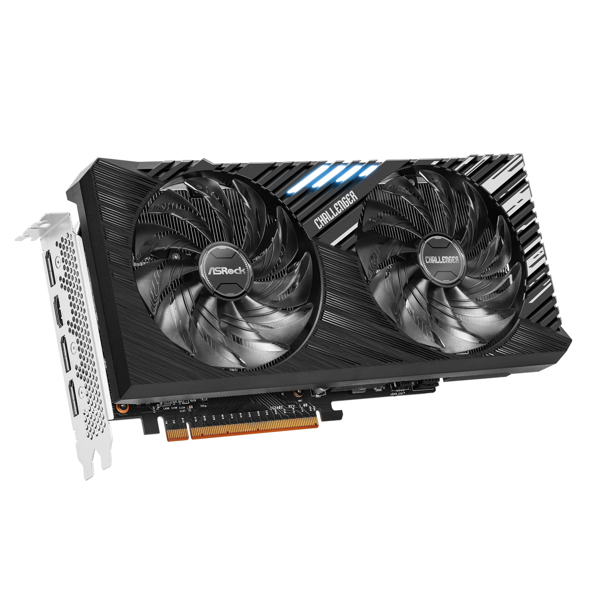 ASRock Intel Arc A750 Challenger SE OC 8GB GDDR6 Graphics Card, 2200 MHz Base Clock, Dual Fan, 3x DisplayPorts / 1x HDMI Port