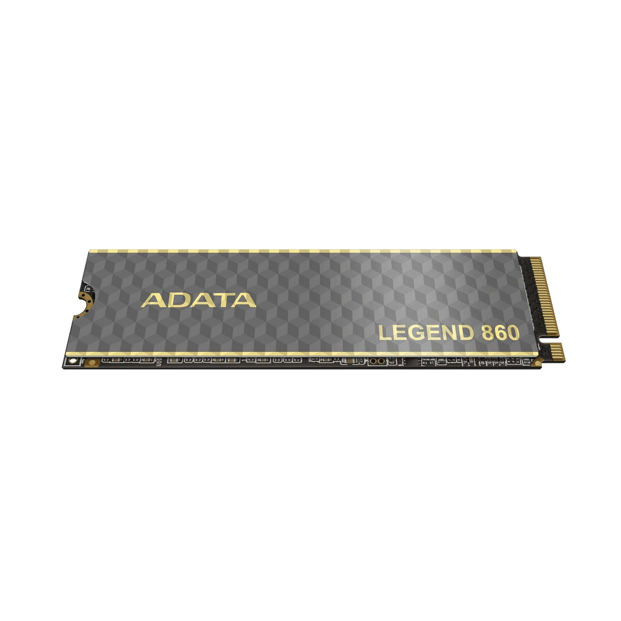 Adata Legend 860 (SLEG-860-1000GCS) 1TB NVMe SSD, PCIe Gen4, M.2 Interface, 2280, Read 5000 MB/s, Write 3000 MB/s, Heatsink 5 Year Warranty