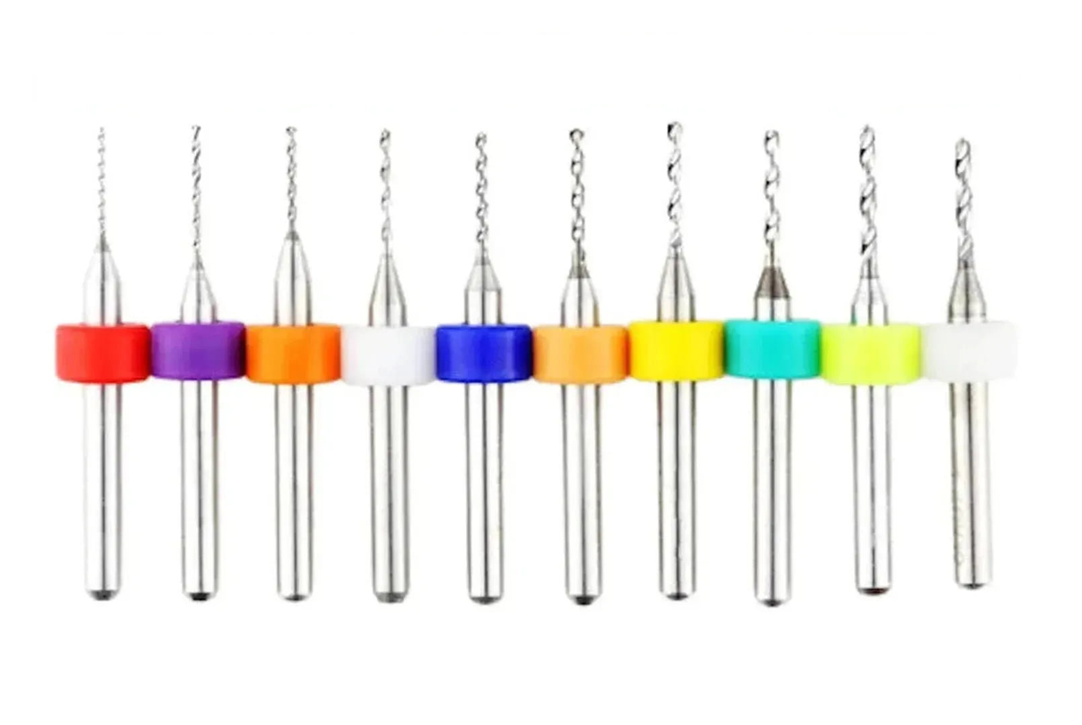 Conjunto de micro brocas de metal duro 0,1 mm-1,0 mm