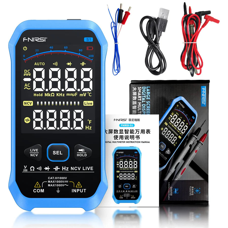 FNIRSI S1 Smart Digital Multimeter