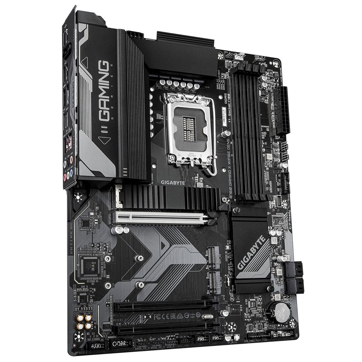 Gigabyte B760 GAMING X WIFI6E GEN5 Socket Motherboard, ATX, 4x DDR5 Slots, 3x M.2 Socket, 2.5GbE LAN, Wi-Fi 6E, 1x HDMI Port / 1x Display Port