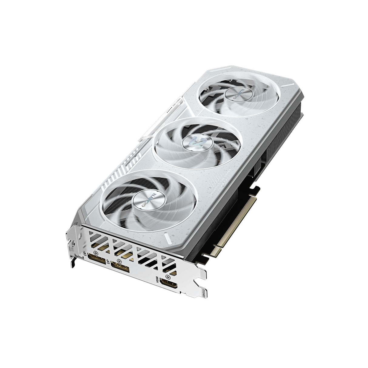 Gigabyte Radeon RX 9060 XT GAMING ICE OC 16GB GDDR6 Graphics Card, 2048 Streams, 3320 MHz Boost Clock, Triple Fan, RGB, 2x DisplayPorts / 1x HDMI Ports