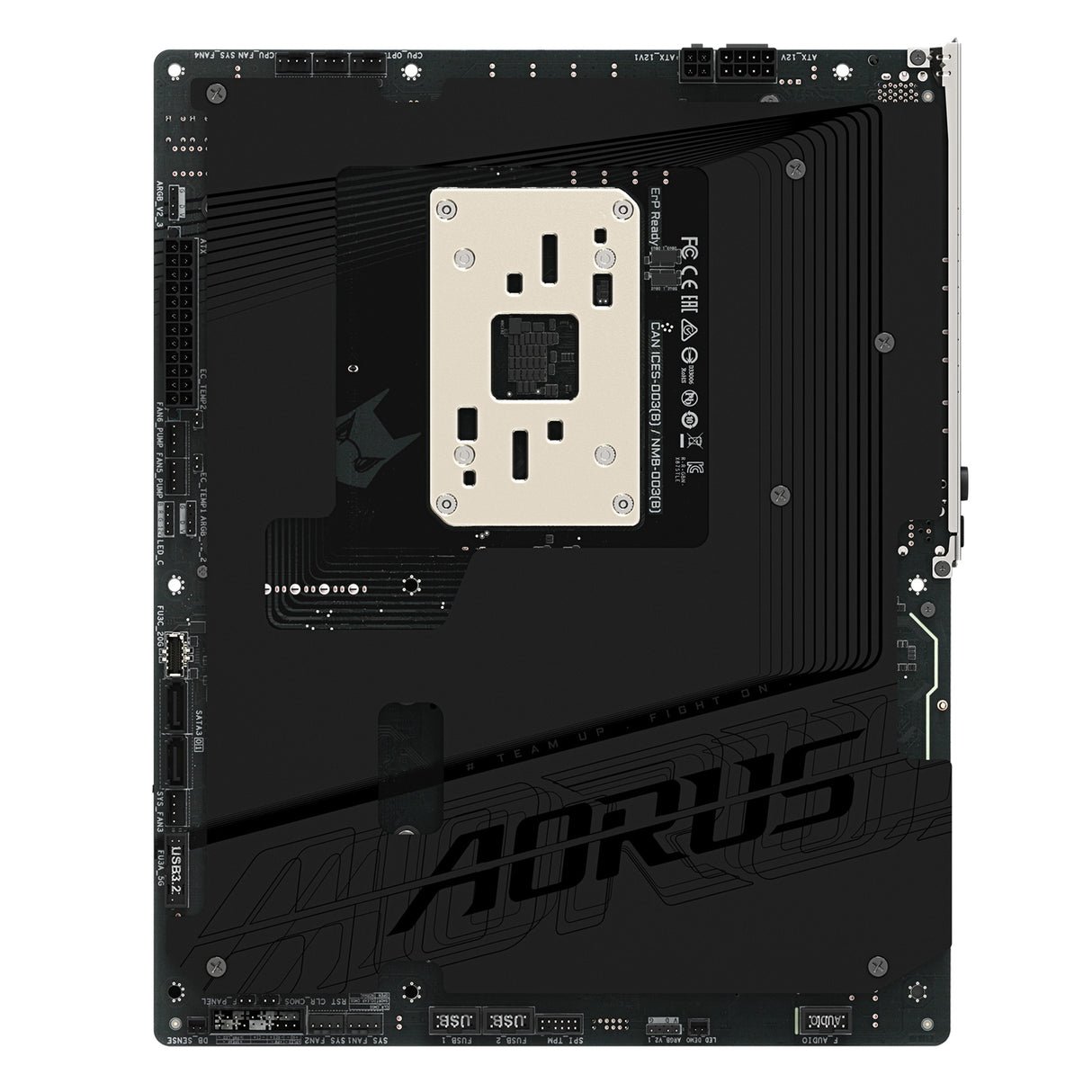 Gigabyte X870 AORUS STEALTH AMD AM5 Socket Motherboard, ATX, 4x DDR5 Slots, 4x M.2 Socket, 5GbE LAN, WiFi 7, 1x HDMI Port / 2x USB-C (USB4)