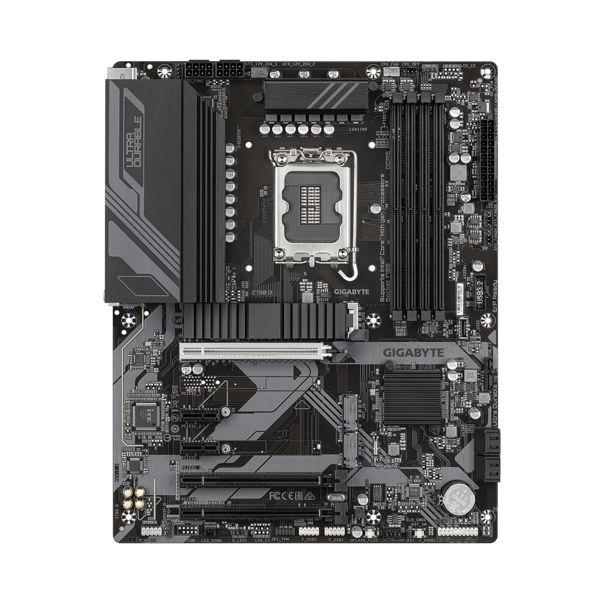 Gigabyte Z790 D Ultra Durable Intel 1700 Socket Motherboard, ATX, 4x DDR5 Slots, 3x M.2 Sockets, 2.5GbE LAN, 1x DisplayPort / 1x HDMI Port
