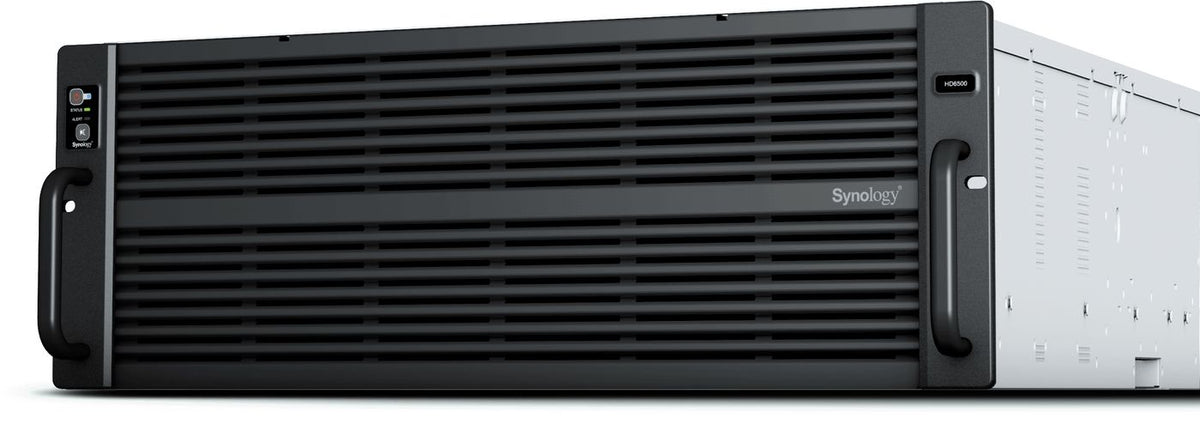 Synology High Density HD6500, 2 x Intel Xeon Silver 4210R 10-core, 64 GB DDR4 ECC RDIMM, 60 x 3.5" SAS HDD, Rackmount 4U