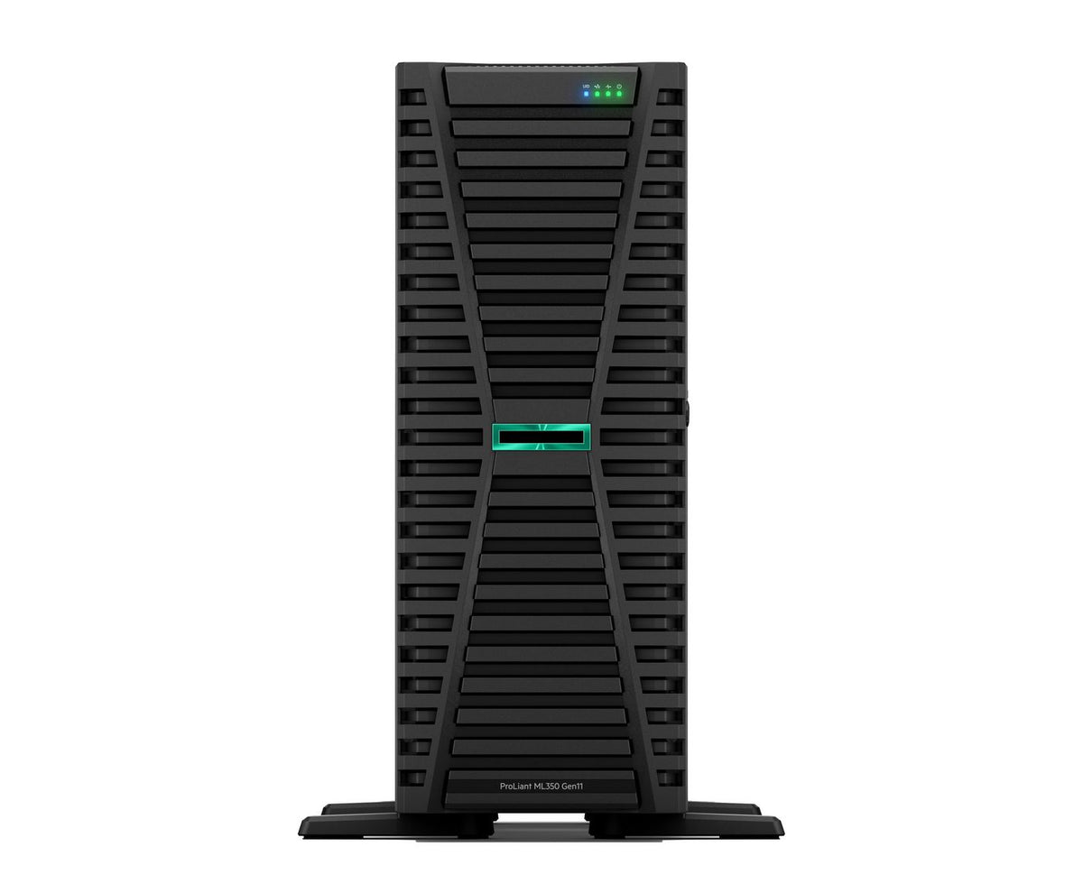 Hewlett Packard Enterprise ProLiant ML350 Gen11 4510 2.4GHz 12c 1P 2x32GB-R 8SFF NS204i-u MR408i-o 2x1000W PS EU Server