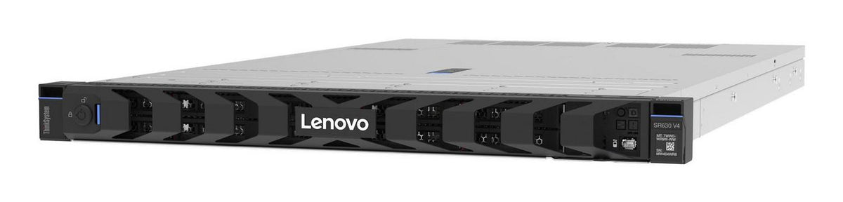 Lenovo 2x Intel Xeon 6780E, 16x 64GB, VROC optional, 4x 2.5" NVMe; Open bay, 3x x16 G5 (FH,LP,LP), 2x2000W TT Prem
