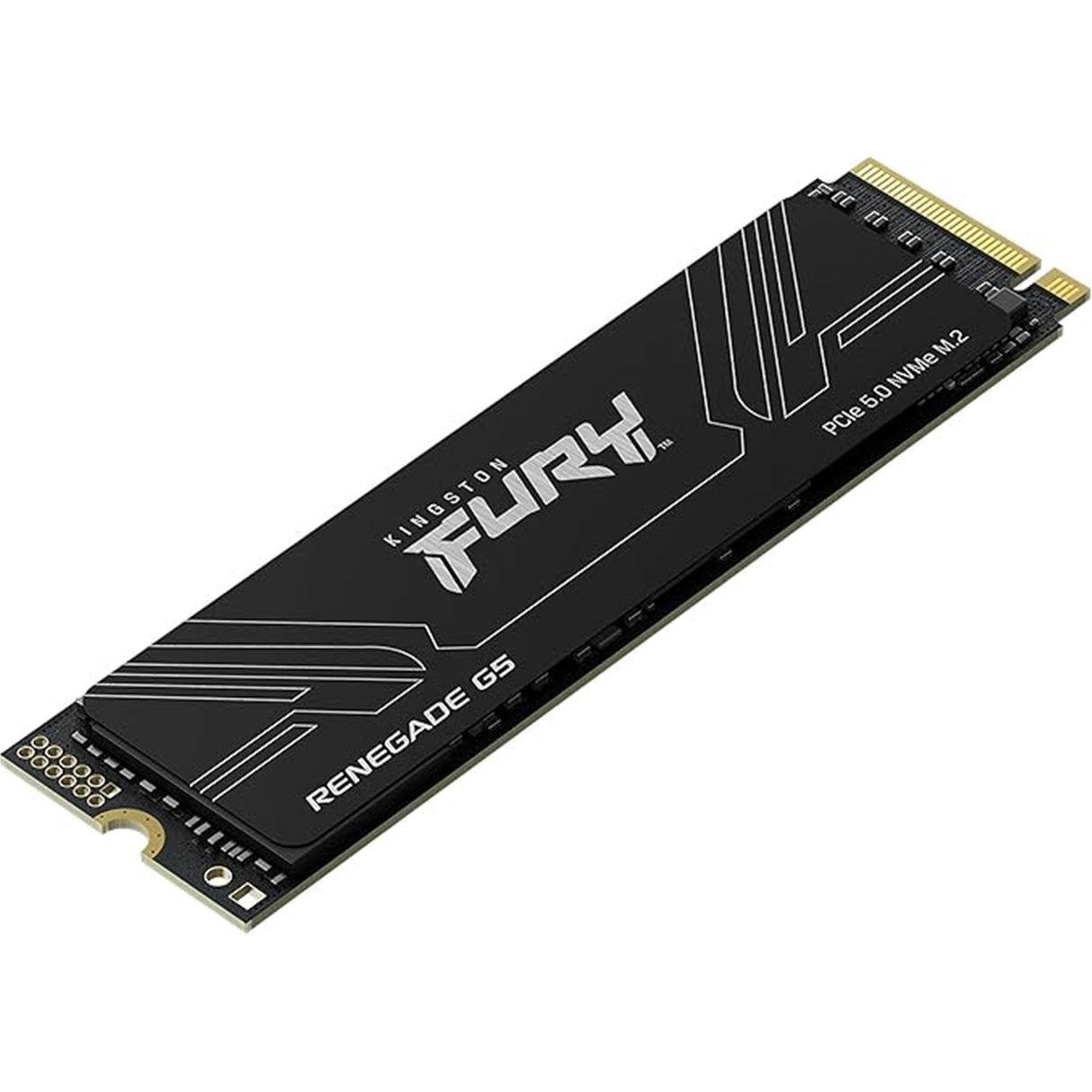 Kingston FURY Renegade (SFYR2S/4T0 ) 4TB NVMe SSD, M.2 Interface, PCIe 5.0 x4 NVMe, 2280, Up to 14,800MB/s read, 14,000MB/s write, Limited 5-year warranty with free technical support.