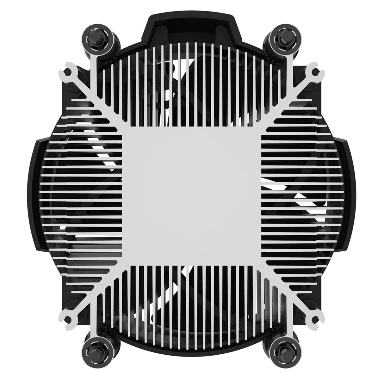 Low Profile AMD CPU Cooler With 90mm PWM Fan