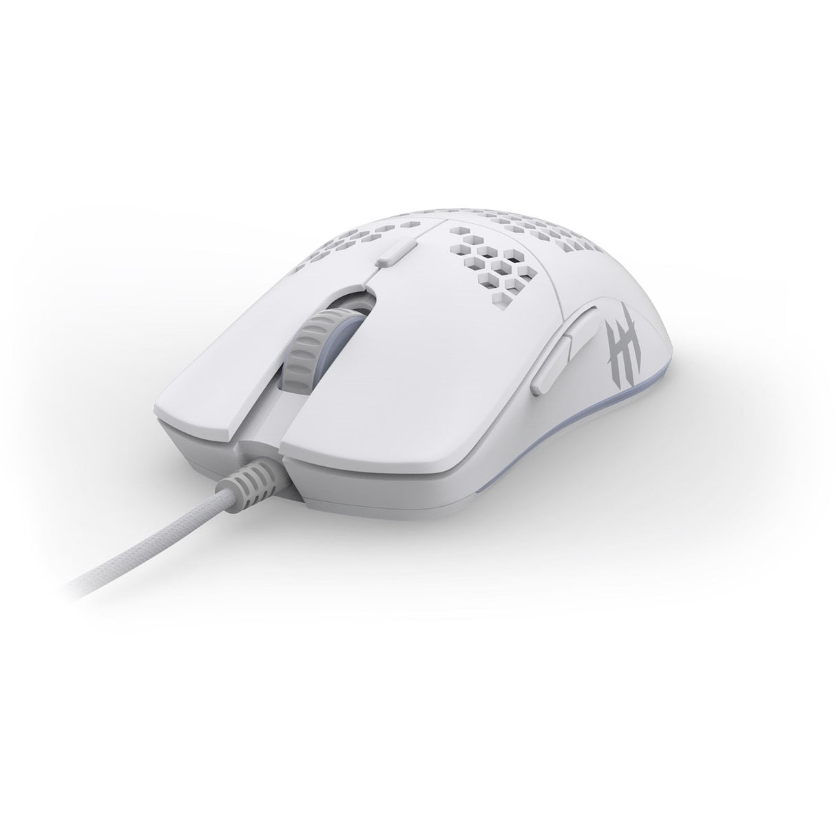 Tecware Exo Elite Lightweight 16000dpi RGB USB Gaming Mouse White