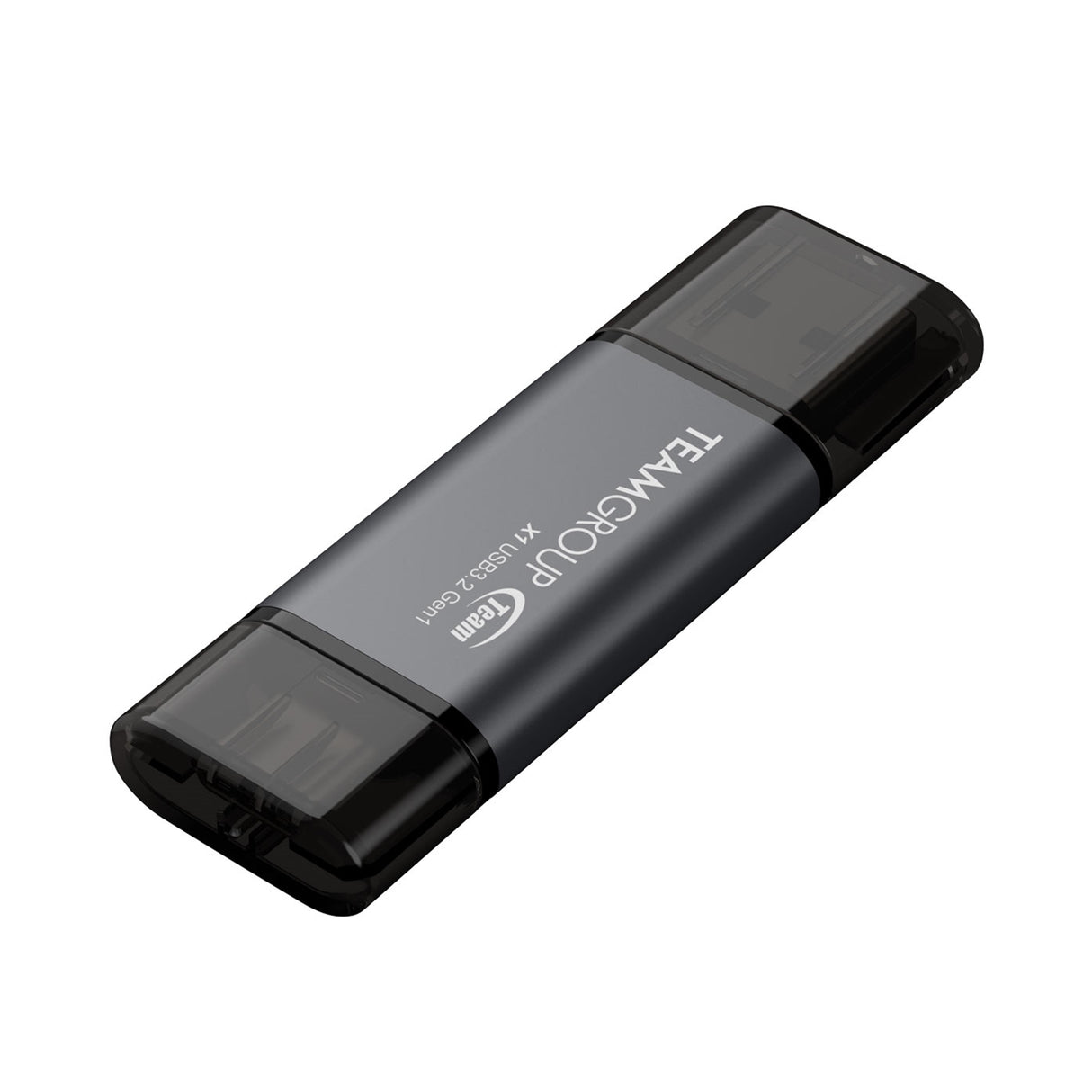Team TX13128GC01 2 in 1 Dual OTG 128GB Flash Drive, X1 USB 3.2 Gen1, Type C & A, Plug and Play