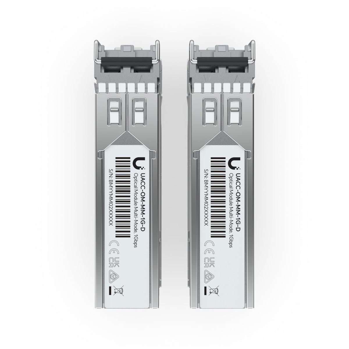 Ubiquiti UACC-OM-MM-1G-D-2 (2-Pack) 1G Multi-Mode Optical SFP Module