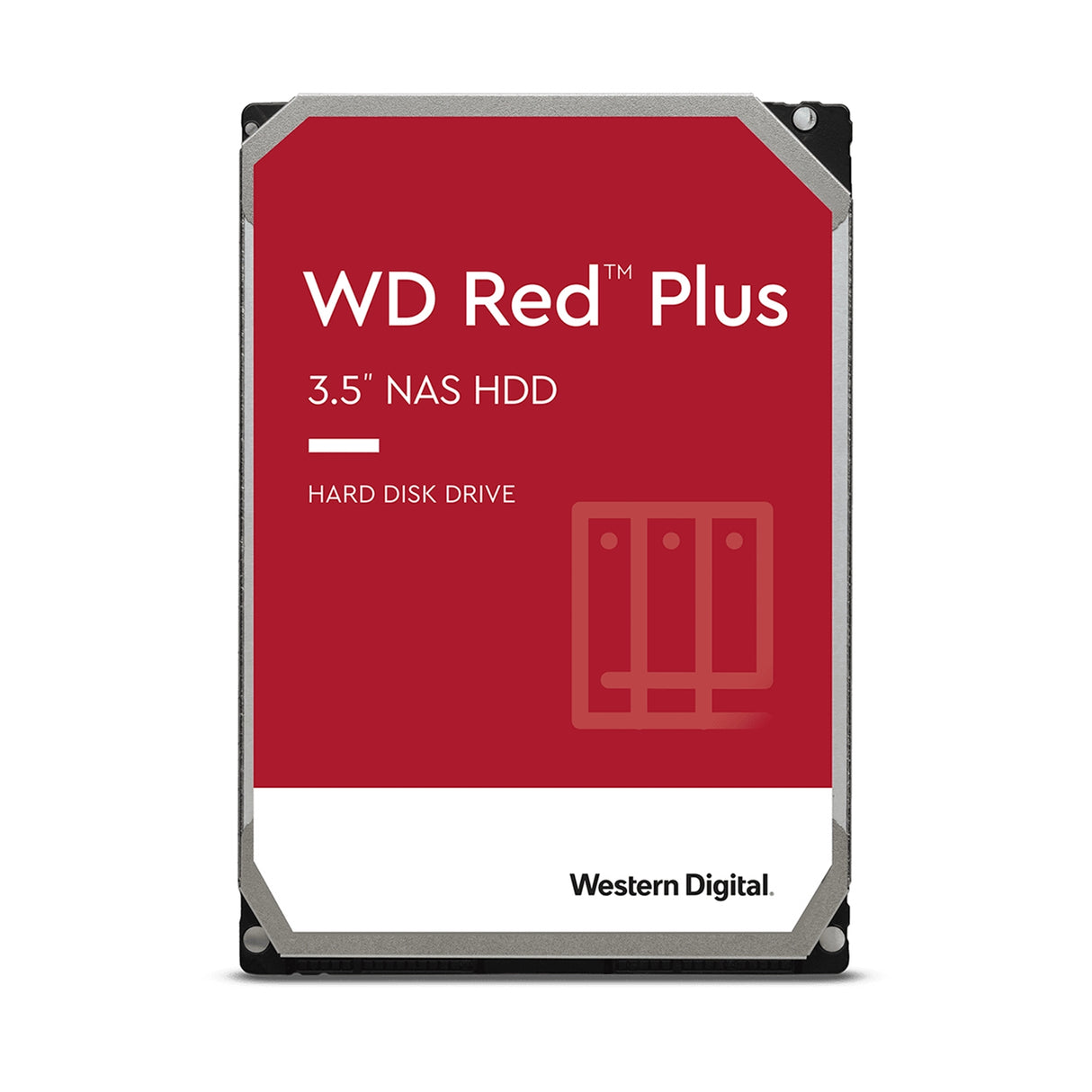 WD Red Plus NAS Hard Drive WD40EFZX, 4TB, Internal, 3.5, SATA 6Gb/s, 5400 rpm