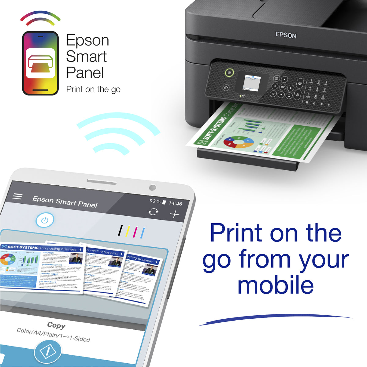 Epson WorkForce WF-2930DWF Inkjet A4 5760 x 1440 DPI 33 ppm Wi-Fi