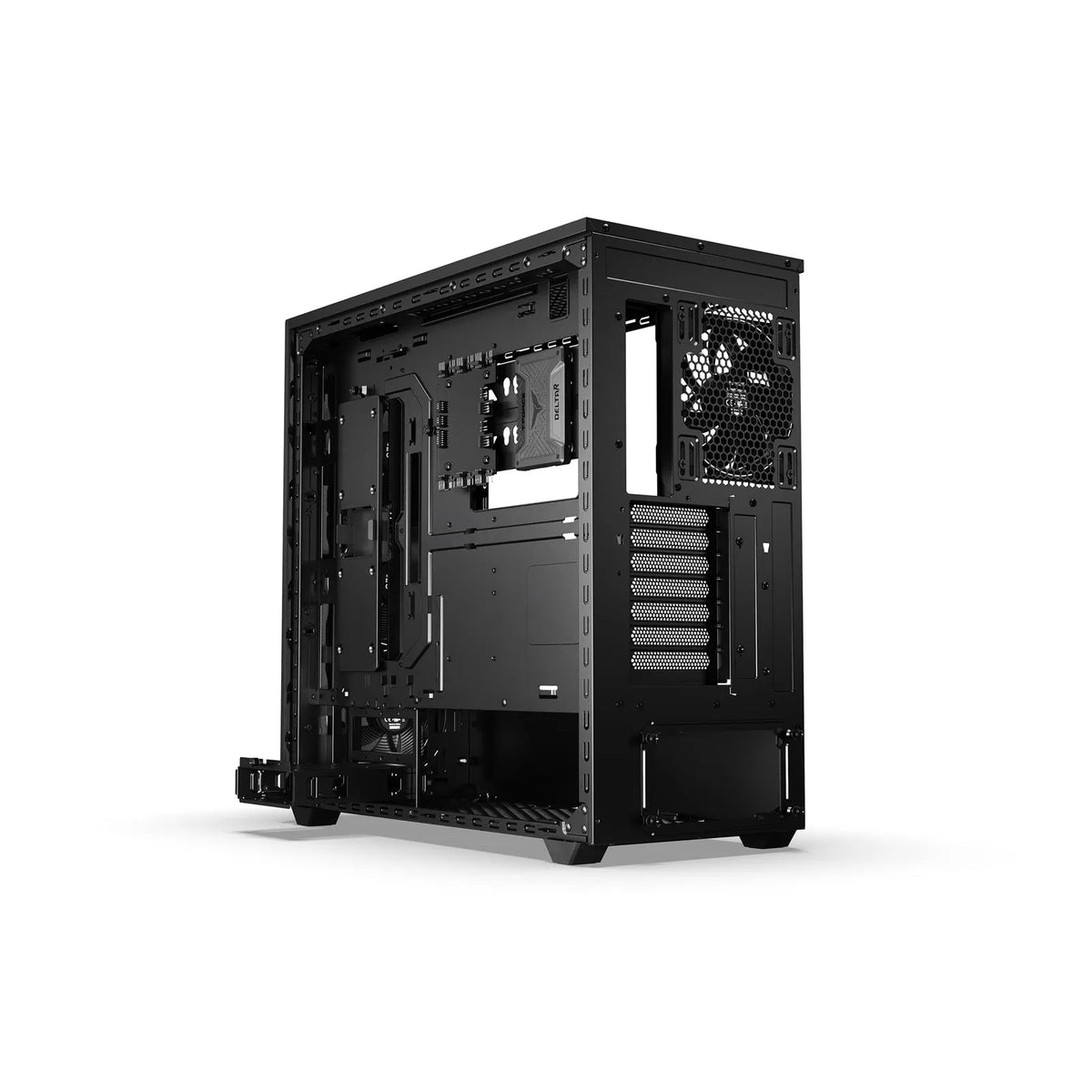be quiet! Shadow Base 800 FX ARGB Black Mid Tower Chassis, Addressable RGB LEDs, 4x 140mm Fans, mITX/mATX/ATX/EATX