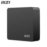 MSI Cubi NUC AI 1UMG Intel Core Ultra 7 155H (14th Gen - Core Ultra Series 1), Barebone, NUC, SFF, Mini Computer, HTPC, (NO RAM, NO Storage, NO OS), Intel Graphics/DDR5/Dual ThunderBolt 4/Dual HDMI/Dual LAN/WiFi 6E/BT 5.3/VESA - NUC AI 1UMG i7 155H BB