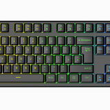 VIDA REBEL 2IN1 BLACK USB DESK KIT keyboard Mouse included Gaming QWERTY UK English