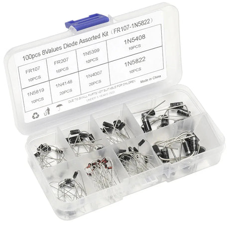 100pcs Diode Assortment