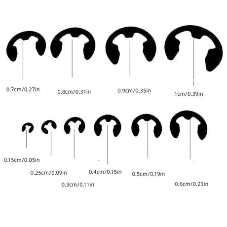 120pcs E-Clip Assortment