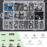 180pcs USB Connector Assortment