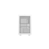 DeepCool CH160 PLUS Micro-ATX Mini Tower PC Case, Tempered Glass, Mesh Airflow Design, 240mm Radiator Support, USB-C & USB 3.0 Front I/O, GPU up to 342mm, White