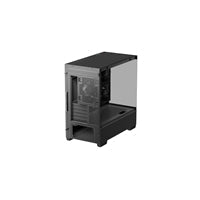 DeepCool CG380 3F Micro-ATX Gaming Case Black  Panoramic Tempered Glass Side Panel, Mesh Airflow Front, 3 Pre-Installed ARGB Fans, USB-C & USB-A Front I/O, Spacious SFF/mATX/ITX Build Support