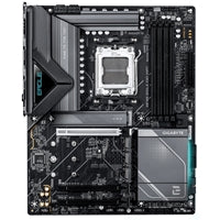 Gigabyte X870E EAGLE X3D WIFI7 AMD AM5 Socket Motherboard, ATX, 4x DDR5 Slots, 4x M.2 Sockets, Fitted I/O Shield, 5GbE LAN, Wi-Fi 7, 1x HDMI Port / 2x USB-C (USB4)