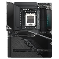 Gigabyte X870 AORUS STEALTH AMD AM5 Socket Motherboard, ATX, 4x DDR5 Slots, 4x M.2 Socket, 5GbE LAN, WiFi 7, 1x HDMI Port / 2x USB-C (USB4)