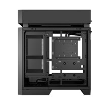 DeepCool CL6600 ARGB Modular Split-Chamber Mid-Tower ATX Case, Tempered Glass Panels,  Pre-installed 360mm ARGB Liquid Cooler, 2 x FL12R  SE ARGB Fans, USB 3.0, Mini-ITX/Mico-ATX/ATX, Black