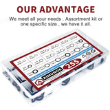 255pcs O-Ring Assortment