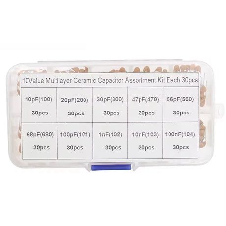 300pcs Ceramic Capacitor Kit