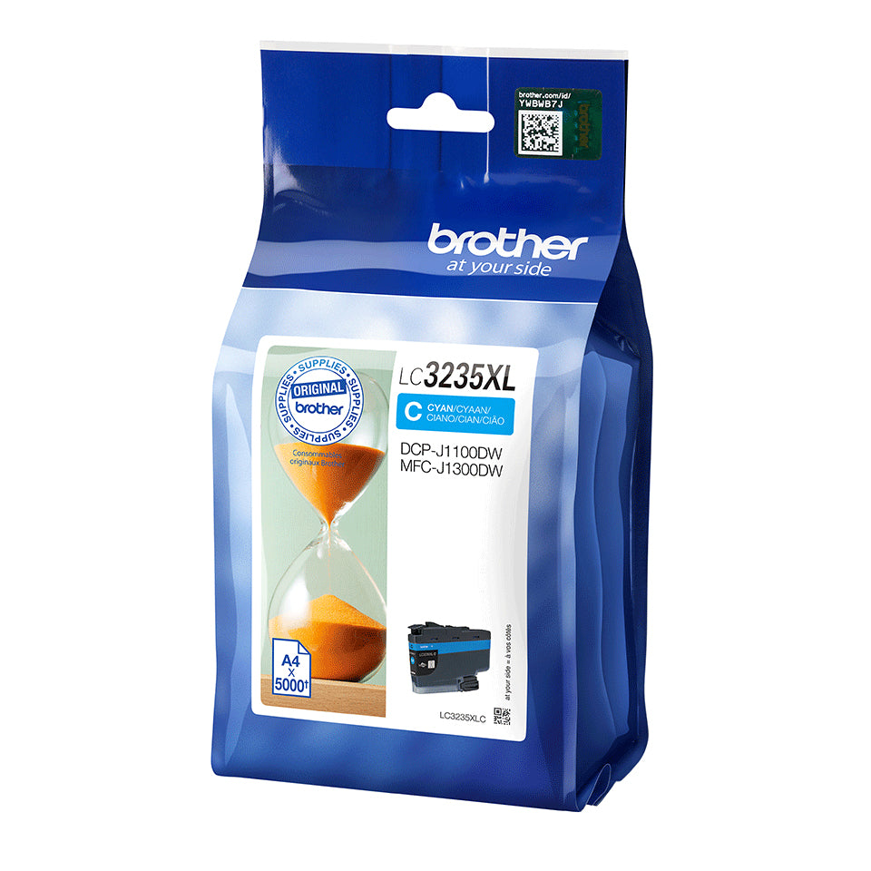 Brother LC3235XLC ink cartridge 1 pc(s) Original High (XL) Yield Cyan