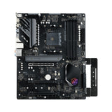 ASRock B550 PG RIPTIDE AMD AM4 Socket Motherboard, ATX, 4x DDR4 Slots, 2x M.2 Socket, 2.5GbE LAN, 1x HDMI Port