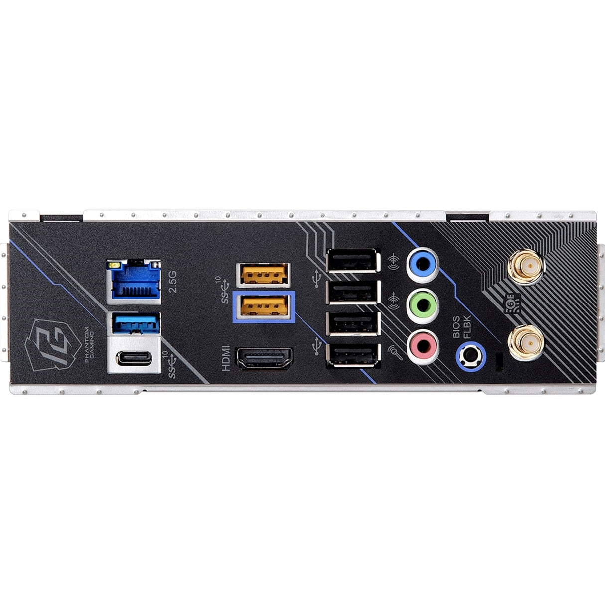 ASRock B650I LIGHTNING WIFI AMD AM5 Socket Motherboard, Mini-ITX, 2x DDR5 Slots, 2x M.2 Socket, Fitted I/O Shield, 2.5GbE LAN, Wi-Fi 6E, 1x HDMI Port