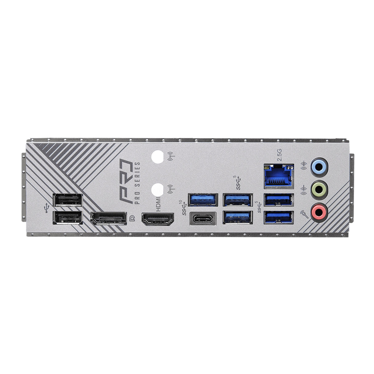 ASRock B760 PRO RS Intel 1700 Socket Motherboard, ATX, 4x DDR5 Slots, 3x M.2 Socket, Fitted I/O Shield, 2.5GbE LAN, 1x DisplayPort / 1x HDMI Port
