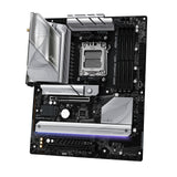 ASRock B850 LiveMixer WiFi AMD AM5 Socket Motherboard, ATX, 4x DDR5 Slots, 3x M.2 Sockets, Fitted I/O Shield, 2.5GbE LAN, Wi-Fi 7, 1x DisplayPort / 1x HDMI Port