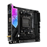 ASRock B850I Lightning WiFi PHANTOM GAMING AMD AM5 Socket Motherboard, Mini-ITX, 2x DDR5 Slots, 2x M.2 Sockets, Fitted I/O Shield, 2.5GbE LAN, Wi-Fi 6E, 1x HDMI Port / 1x USB-C