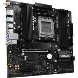 ASRock B850M Pro-A WiFi AMD AM5 Socket Motherboard, Micro-ATX, 4x DDR5 Slots, 3x M.2 Sockets, 2.5GbE LAN, Wi-Fi 6E, 1x DisplayPort / 1x HDMI Port