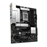 ASRock B860 Rock WiFi 7 Intel 1851 Socket Motherboard, ATX, 4x DDR5 Slots, 3x M.2 Socket, Fitted I/O Shield, 2.5GbE LAN, Wi-Fi 7, 1x HDMI Port