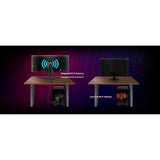 ASRock Phantom Gaming PG34QRT3A 34 Inch, WQHD 3440x1440, Curved Gaming Monitor, 180Hz 1ms (MPRT) Response Time, 2 x HDMI 2.0, 2 x DisplayPort 1.4, 1 x USB3.2 Gen1x1 Type-B, 4 x USB3.2 Gen1x1 Type-A, 1 x Headphone Out, Integrated Wi-Fi Antenna