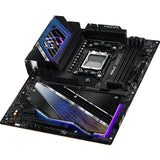 ASRock X870E NOVA WIFI PHANTOM GAMING AMD AM5 Socket Motherboard, ATX, 4x DDR5 Slots, 5x M.2 Sockets, Fitted I/O Shield, 5GbE LAN, Wi-Fi 7, 1x HDMI Port / 2x USB-C (USB4)