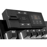 Be Quiet! Dark Mount Silent Linear Modular ARGB Gaming Keyboard with 8 Customisable Display Keys, Silent Linear Orange Switches, Detachable Numpad & Stream Dock