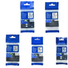 Etiquetas de fita termoretráctil compatíveis com Brother P-Touch