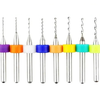 Conjunto de micro brocas de metal duro 0,1 mm-1,0 mm