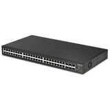 Draytek VSP2542X-K 54 Port switch with 48 PoE+ RJ-45 LAN ports, 6 10Gbpe SFP+, 400W PoE budget, and L2+ management, 2 Year Warranty