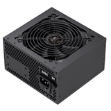 EVO LABS BR600-12BL 600W PSU,120mm Black Silent Fan with Improved Ventilation, Non Modular, High-Efficiency, PFC Certified, CE Compliant, Retail Packaged