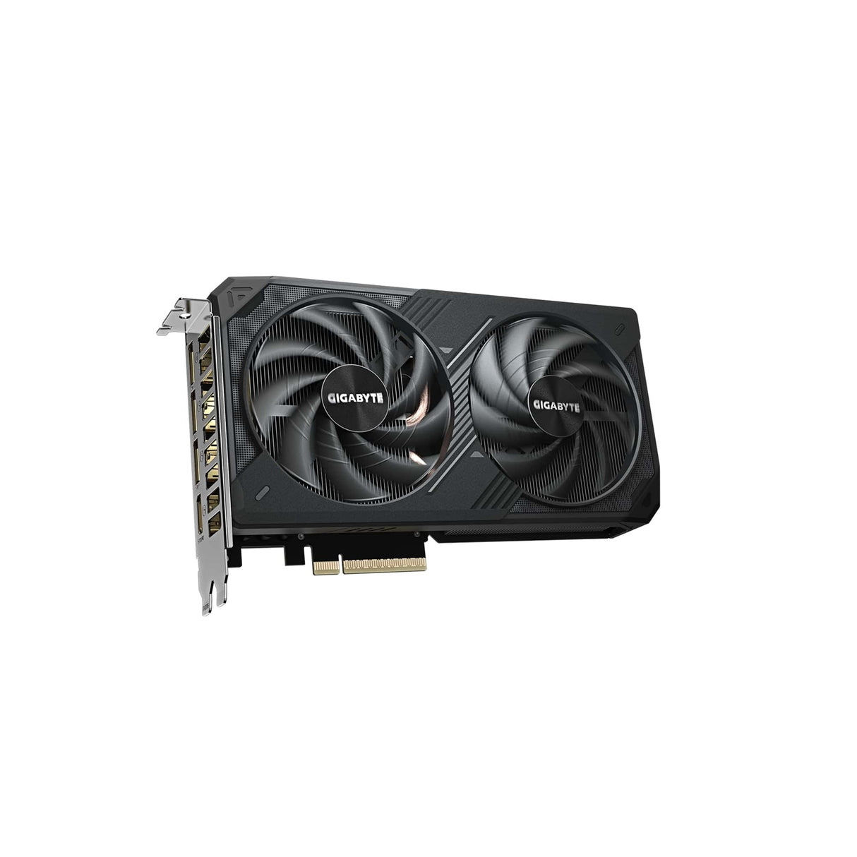 GeForce RTX 5060 Ti WINDFORCE 16GB GDDR7 Graphics Card, 4608 CUDA Cores, 2572 MHz Core Clock, Dual Fan, 3x DisplayPorts / 1x HDMI Port