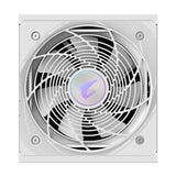 Gigabyte AORUS ELITE ICE 850W White PSU - Fully Modular, 80 PLUS Platinum, ATX 3.1, PCIe 5.0 Ready, 12VHPWR, Silent 120mm FDB Fan, 10-Year Warranty