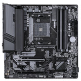 Gigabyte B550M GAMING X WIFI6 AMD AM4 Socket Motherboard, Micro-ATX, 4x DDR4 Slots, 2x M.2 Sockets, Fitted I/O Shield, GbE LAN, Wi-Fi 6, 1x DisplayPort / 1x HDMI Port