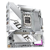 Gigabyte B850M AORUS ELITE WIFI6E ICE AMD AM5 Socket Motherboard, Micro-ATX, 4x DDR5 Slots, 2x M.2 Sockets, Fitted I/O Shield, 2.5GbE LAN, Wi-Fi 6E, 1x DisplayPort / 1x HDMI Port